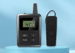 What advantages can the wireless audio guide bring to the team reception?