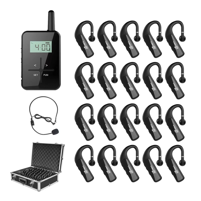 Tour Audio System with Charging Case for Tourism Ch