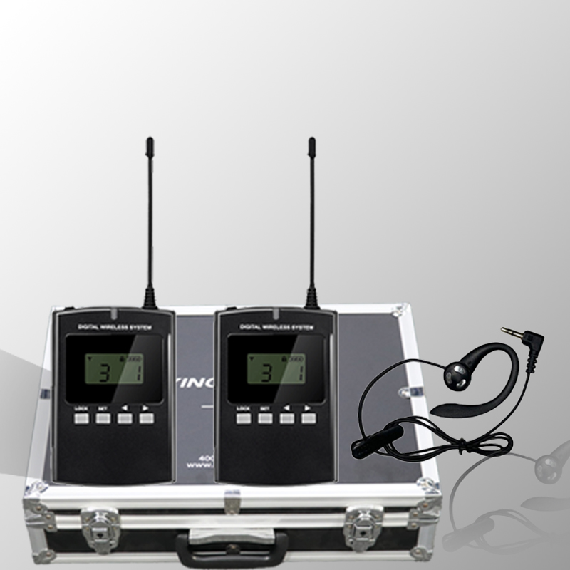 Two-way Tour Headsets Audio Tour Guide System