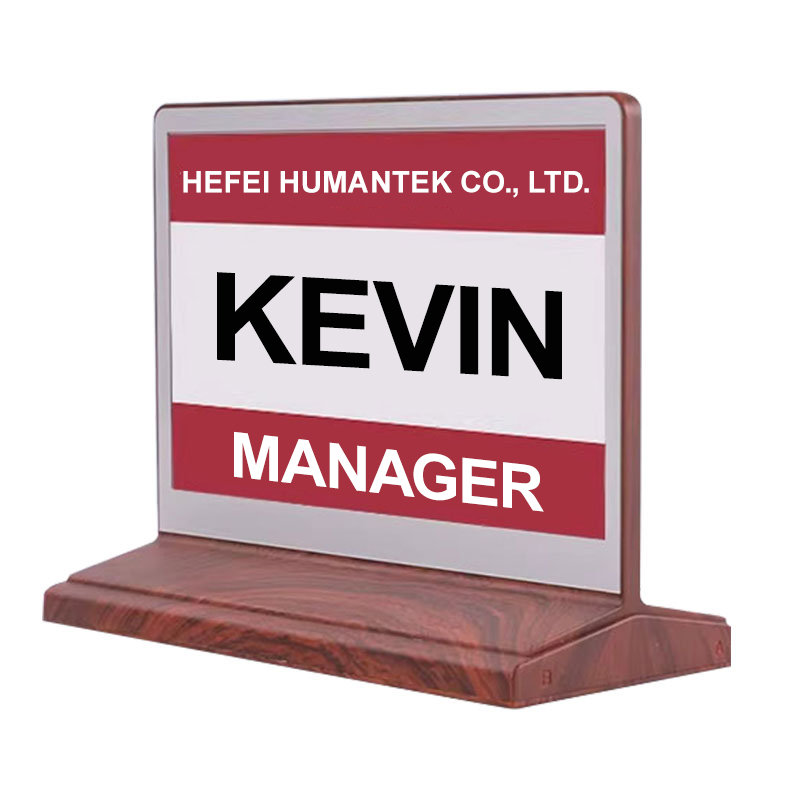 Smart Electronic Table Nameplate