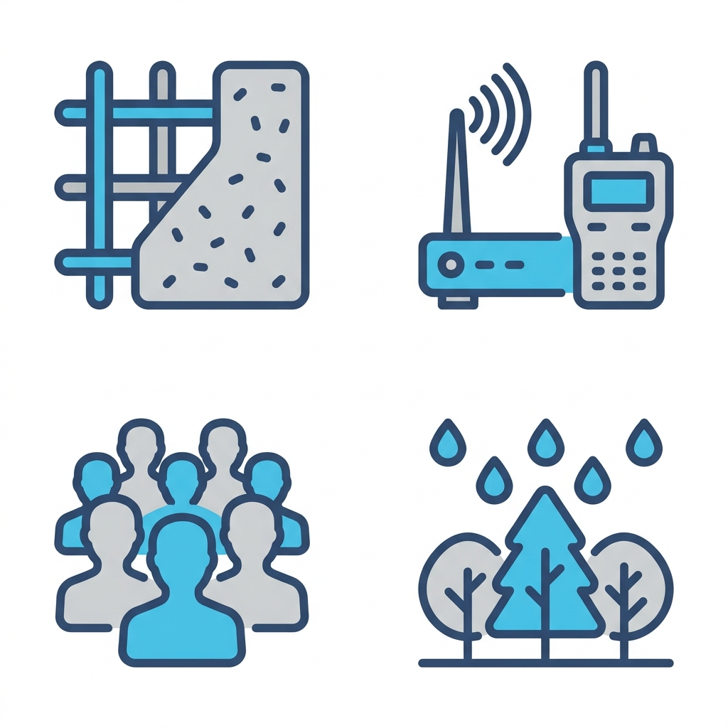 Key factors affecting the actual coverage of wireless tour guide systems